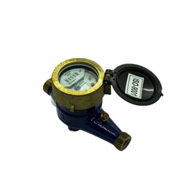 Medidor de Agua Potable DS04TRP DN15 Qmax.3m3/h Rosca G¾ bronce 